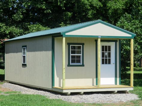 missouri price of metal 16 x 40 house with porch|cheap prebuilt cabins in missouri.